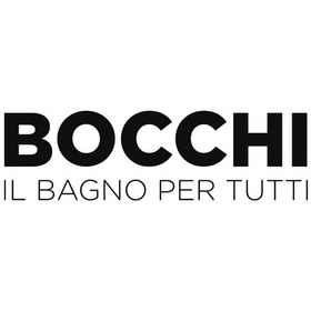 Resim Bocchi Venezia Parlak Siyah Monoblok Lavabo 