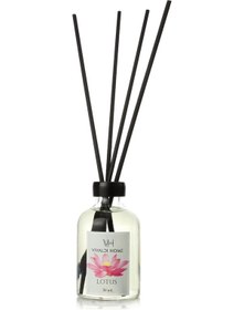 Resim Vivaldi Home Lotus Çiçeği Çubuklu Oda Kokusu Esansiyel Uçucu Yağ 50 ML 