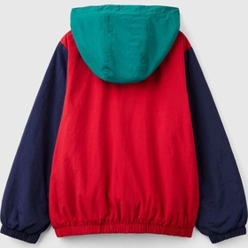 Resim Benetton Erkek Çocuk Polar Astarlı Yağmurluk - 11-12 Yaş 