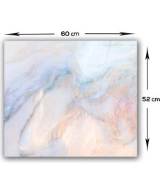 Resim Decorita Supreme Mermer Görünümlü | Cam Ocak Arkası Koruyucu | 52cm x 60cm 