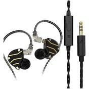 Resim Lemestar Qkz Zxn Spor Kulaklık: Çıkarılabilir Kablo, Mikrofonlu 3.5mm Müzik Kulak İçi Kul 