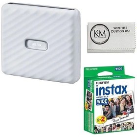 Resim Fujifilm Instax Bağlantılı Geniş Yazıcı Siyah 