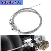 Resim Parallax 36 Inç Paslanmaz Çelik Örgülü Gaz Kelebeği Kablosu 23040701 Ls1 Chevy Için Uygun 4.8 5.3 5.7 6.0 Motor (Yurt Dışından) 
