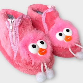 Resim Liger Çocuk Sevimli Baykuş Figürlü Panduf PUDRA 