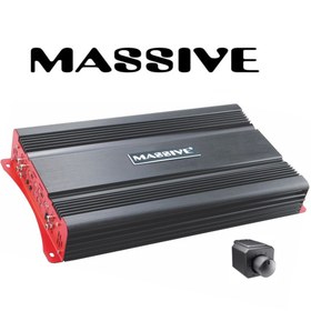 Resim Massive Ms-kl5800.5 4ohm 4x80w Rms 5 Kanal Oto Amfi Power 4ohm 1x 350w Rms Bas Kontrollü Oto Anfi 