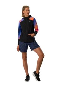 Resim Mizuno Active Alpha Kadın Kapüşonlu Yağmurluk Siyah / Çok Renkli Çok Renkli 
