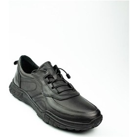 Resim Babalı 261 Restfull Lastik Bağcıklı Casual Ayakkabı Siyah 001 