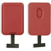 Resim Lopard Crd-09 Dahili Şarj Soket Aparatlı Magnetik Pu Deri Kartlık 
