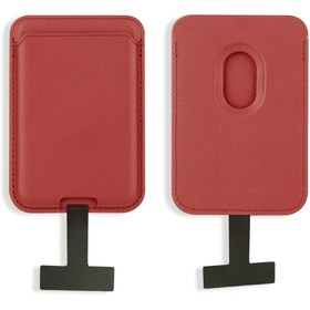 Resim Lopard Crd-09 Dahili Şarj Soket Aparatlı Magnetik Pu Deri Kartlık 