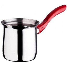 Resim Girist Home No: 4 Paslanmaz Çelik Cezve Kırmızı 