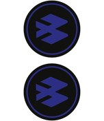 Resim Bajaj Mavi Koruma Takozu Damla Sticker Modeli 