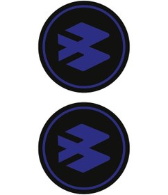 Resim Bajaj Mavi Koruma Takozu Damla Sticker Modeli 