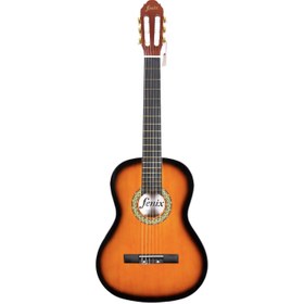 Resim Fenix FX-CG851SB Klasik Gitar (Sunburst) 