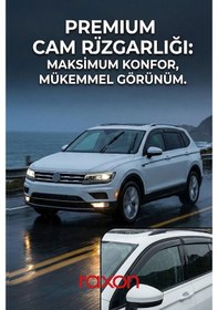 Resim Peugeot 3008 2009-2016 Cam Rüzgarlığı 4'lü Paket 