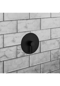 Resim Fause Ankastre Duş Bataryası Adonis Siyah Kab101-1B Mat Siyah 