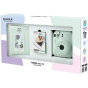 Resim Fujifilm Instax Mini 12 Fotoğraf Makinesi + 10'lu Film Ve Pvc Albüm Bundle Box 