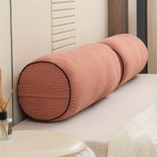Resim 1 adet Modern Yuvarlak Yastık - Yumuşak Polyester Dolgu, Çıkarılabilir Yıkanabilir Kılıf, Oturma Odası Kanepe ve Yatak Odası için Çağdaş Stil, Beyaz, Elde Yıkama Sadece, Çok Amaçlı Dekoratif Yastık, Koltuklar için Yastıklar, Yatak Odası Konforu, Minimalist Dekor, Dayanıklı Kumaş, Ev Dekoratörleri 