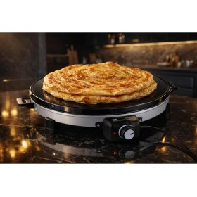 Resim Allians Elektrikli Termostatlı Büyük Boy Katmer ve Börek Sacı 1550 Watt 