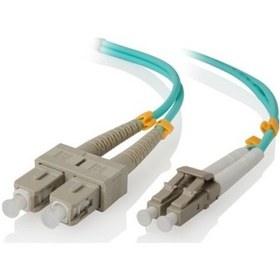 Resim SC-LC 2 METRE Multi Mode Fiber Optik Patch Kablo Duplex OM3 2.0mm 