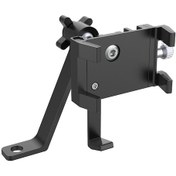 Resim Leezsing Siyah Motor Bisikleti Geri Görüş Aynası Telefon Tutucu - Serbest Dönebilen Beş Tırnaklı Model Şarj Özelliği Yok Siyah 