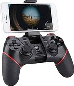 Resim Zunate Wireless Bluetooth for IOS, Andriod Game Controller, Mobile Gaming Controller, Gamepad Joystick Suitable for Andriod, IOS, PC Win, Phone, Tablet, TV, Set‑Top Box, PS3 