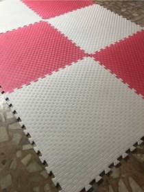 Resim Affectione Kırmızı Beyaz Tatami Zemin Kaplma 13Mm Kalınlık 100X100 Boyutlar 6 Adet 3 Kırmızı 3 Beyaz 
