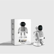 Resim Qprint Dans Robotu Robert Rs01 Eğlenceli Öğretici Oyun Arkadaşı Bluetooth Hoparlör 