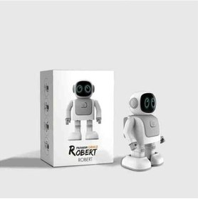 Resim Qprint Dans Robotu Robert Rs01 Eğlenceli Öğretici Oyun Arkadaşı Bluetooth Hoparlör 