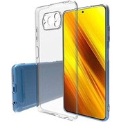 Resim bzontech Poco X3 Nfc Kılıf Şeffaf Silikon Kamera Korumalı 3d 