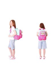 Resim Kaukko Kız Çocuk 3d Flamingo Şekilli Kırmızı Yeşil Okul Sırt Çantası Ve Isı Yalıtımlı Beslenme Çantası Seti Kırmızı - Yeşil 