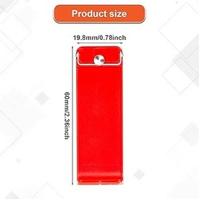 Resim 6 Stück Hinterer Ständer für Nintendo Switch, Ständer Ersatz Halterun Kickstand Ersatz Kompatibel mit Switch Console (6 Farben) 