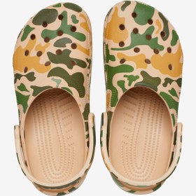 Resim Crocs Classic Printed Camo Erkek Yeşil Terlik 