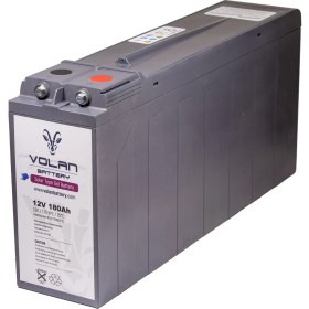 Resim Volan Battery 12 Volt 180 Ah (Amper) Jel Akü 