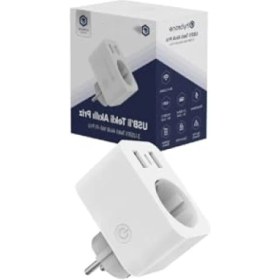 Resim MarkEntegra Akım Korumalı Wi-Fi Akıllı Priz 