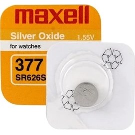 Resim Maxell 377 (SR626SW) Saat Pili 10 Adet 