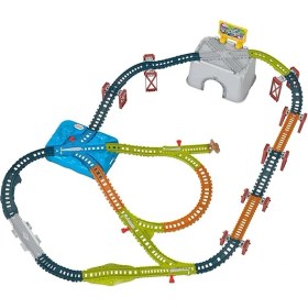 Resim Lidyahan Store Thomas &amp; Friends Oyuncak Tren Paleti Seti, Connect &amp; Build Kovası, Kalıp Döküm ve Motorlu Trenler Için 48 Parça Genişletme Paketi, Yaş 3+ Yıl, HNP81 