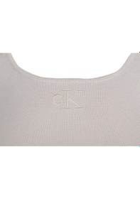 Resim CALVIN KLEIN KADIN T-SHIRT CJ2R0842-BIR Krem 