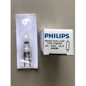 Resim Philips 5 Adet Phılıps 7748XHP 24V 250W G6,35 Halojen Lamba 