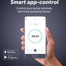 Resim Stride 2 Çift Elektrikli Göğüs Pompası Sessiz, Taşınabilir, 300 mmHg Güçlü 