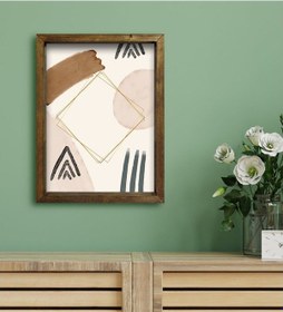 Resim Bk Gift Otel Odası Konseptli Doğal Masif Ahşap Çerçeveli Tablo 30 (551120143) 