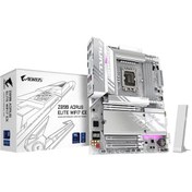Resim Gigabyte Z890-A-ELITE-WF7-ICE Z890 AORUS ELITE WIFI7 ICE DDR5 9200 MHz (OC) M.2 USB 2.0 USB 3.2 HDMI DP Thunderbolt Wi-Fi 7 2.5G LAN ATX Soket 1851 Anakart 