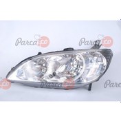 Resim Honda Civic 2004-2006 Sol Far Beyaz Sinyal (Motor Takılır) [DEPO] 