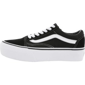 Resim VANS Ua Old Skool Platform VN0A3B3UY281 Unisex SİYAH-BEYAZ Günlük Sneaker Ayakkabı 