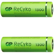 Resim GP Recyko 1300 Mah R6 Aa Şarjlı 2li Kalem Pil 130aahce-2eb2 (RHC132E000) 