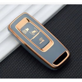 Resim ŞENYILDIZ AKSESUAR Honda Pcx 2021-2022-2023-2024-2025 Model Uyumlu Anahtar Kılıfı Mavi/gold Forza Için Uymaz 