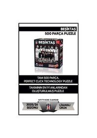 Resim Beşiktaş Takım 2025/26 500 Parça Puzzle 