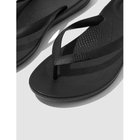 Resim FitFLop FitFlop IQUSHION ERGONOMIC J80 Siyah Erkek Parmak Arası Terlik 