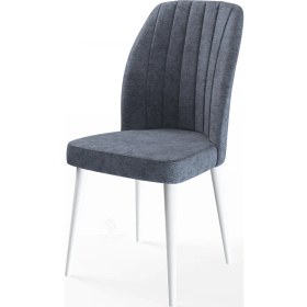 Resim Canisa Concept Etra Serisi Ahşap Gürgen Ayaklı 1.sınıf / 6 Adet Sandalye / Ayaklar Beyaz 