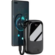 Resim Aksiyon Global Baseus Qpow Pro Dijital Göstergeli 10000MAH 22.5W Hızlı Şarj POWERBANK-(1903) 