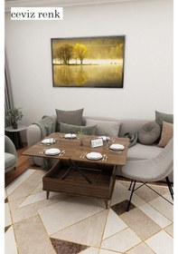 Resim Kolexonline Desensiz Akıllı Sihirli Sehpa 3 Kademeli 